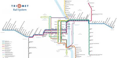 Portland metro haritası